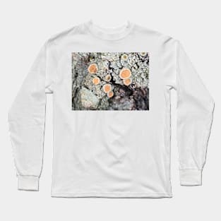 Lichen on a tree bark Long Sleeve T-Shirt